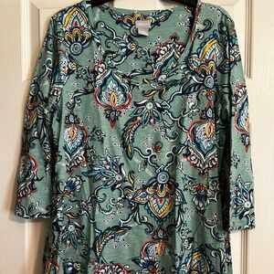 Jersey tunic top